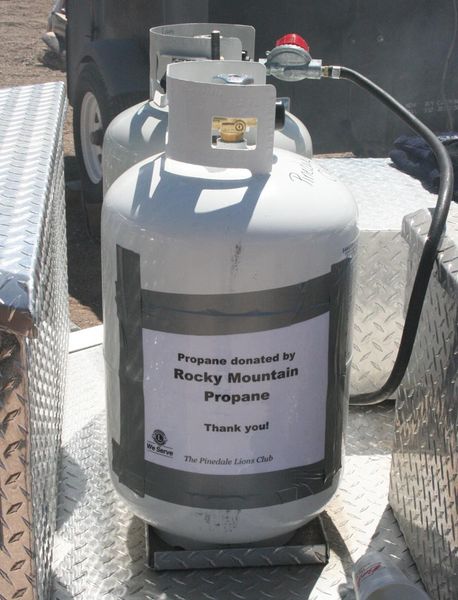 Propane sponsor. Photo by Dawn Ballou, Pinedale Online.