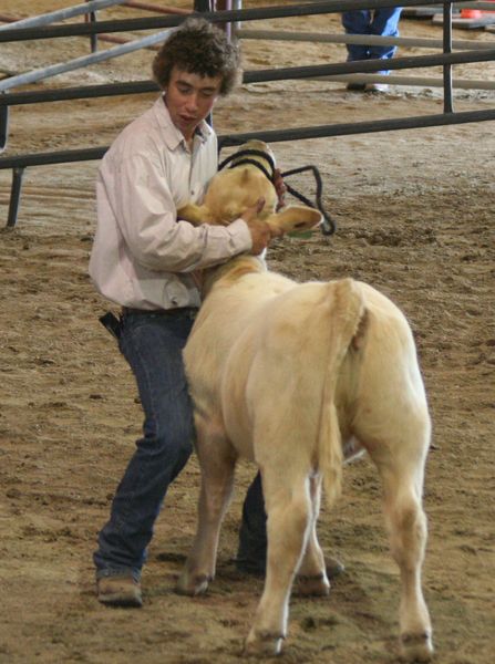 Luke Johnston. Photo by Clint Gilchrist, Pinedale Online.