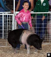 Shawnee Escobar. Photo by Clint Gilchrist, Pinedale Online.