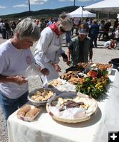 Dessert Table. Photo by Dawn Ballou, Pinedale Online.