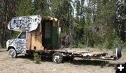 Hippy truck. Photo by Dawn Ballou, Pinedale Online.