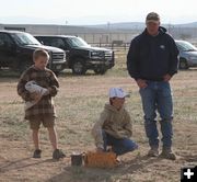 Guthrie's rocket. Photo by Dawn Ballou, Pinedale Online.