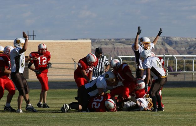 Bad call. Photo by Cat Urbigkit, Pinedale Online.
