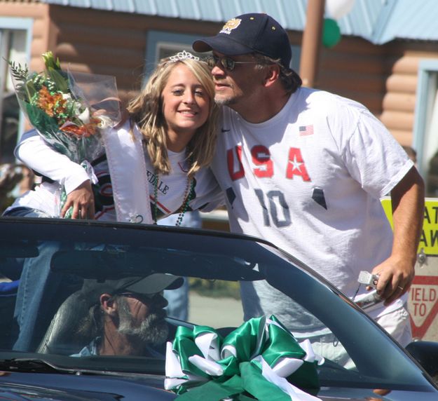 Taylor Irwin, Homecoming Queen. Photo by Pam McCulloch, Pinedale Online.