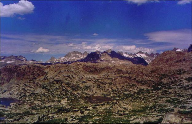 Wind River Range. Photo by Half Moon Lake Resort.