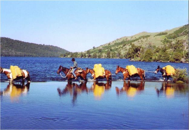 Pack Trips. Photo by Half Moon Lake Resort.