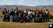 Tour group. Photo by Dawn Ballou, Pinedale Online.