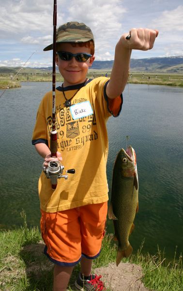 Kid's Fishing Day. Photo by Mark Gocke-WGFD.