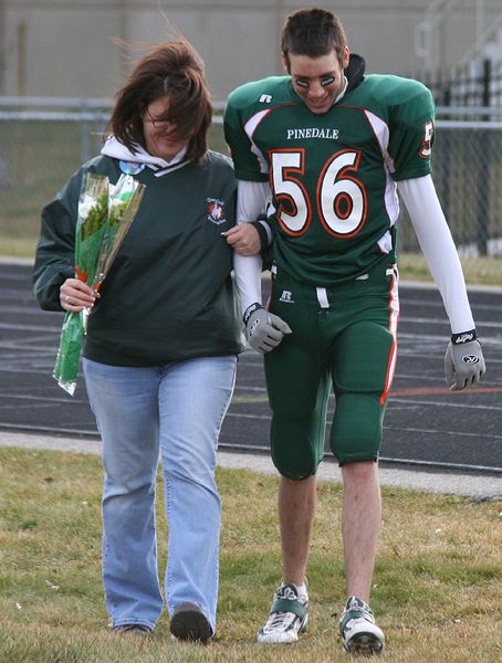 Senior Shane Underwood. Photo by Clint Gilchrist, Pinedale Online.