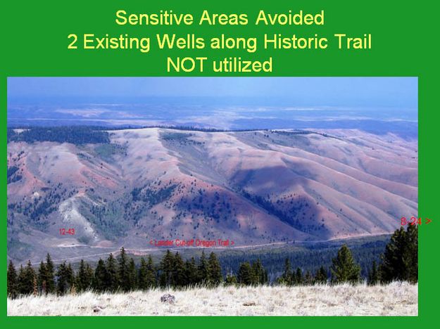 Sensitive Areas. Photo by Cimarex Energy Co..