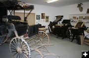 Museum Displays. Photo by Dawn Ballou, Pinedale Online.