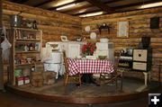 Homestead Cabin. Photo by Dawn Ballou, Pinedale Online.