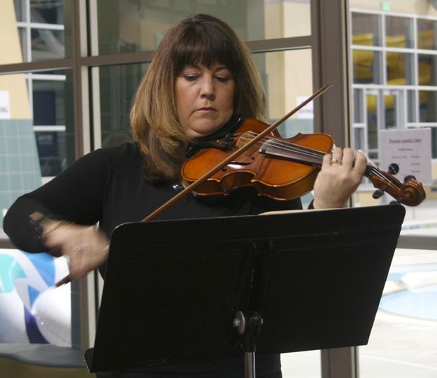 Chandra Stough . Photo by Pam McCulloch, Pinedale Online.