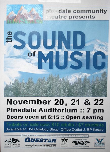 Poster. Photo by Pinedale Community Theatre.