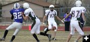 Punt team. Photo by Jonathan Van Dyke, Pinedale Roundup.