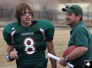 Nick Jaquez & Larry Proud. Photo by Clint Gilchrist, Pinedale Online.