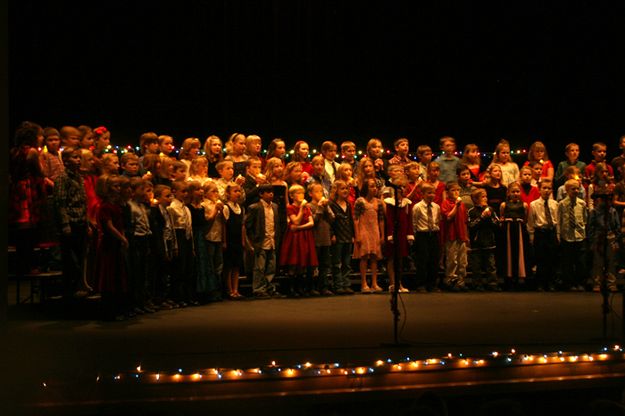 Candle Light. Photo by Pam McCulloch, Pinedale Online.