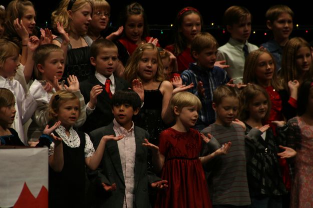 3rd Graders. Photo by Pam McCulloch, Pinedale Online.