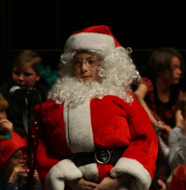 Santa. Photo by Pam McCulloch, Pinedale Online.