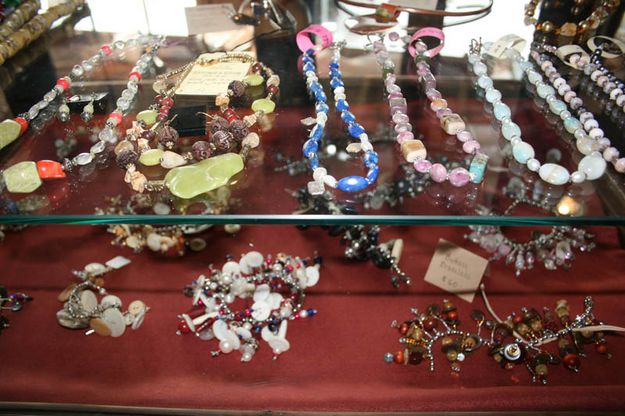 Jewelry. Photo by Dawn Ballou, Pinedale Online.