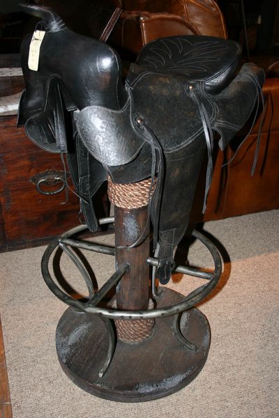 Saddle Chair. Photo by Dawn Ballou, Pinedale Online.
