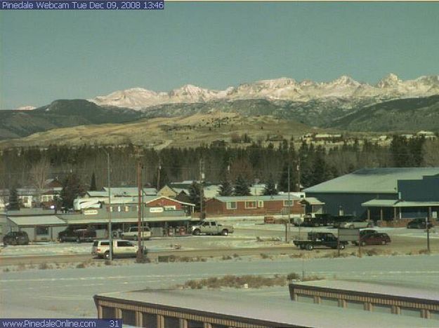 Pinedale Webcam. Photo by Pinedale Online.