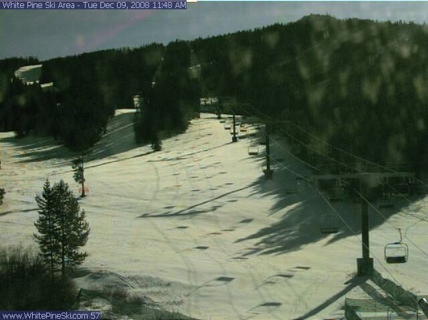 White Pine Lodge view. Photo by White Pine Ski Area & Resort.