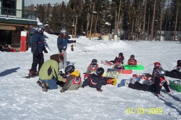 Snowboarders. Photo by Photo by Lisa Hornberger.