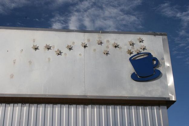 Coffee Cup Stars. Photo by Dawn Ballou, Pinedale Online.