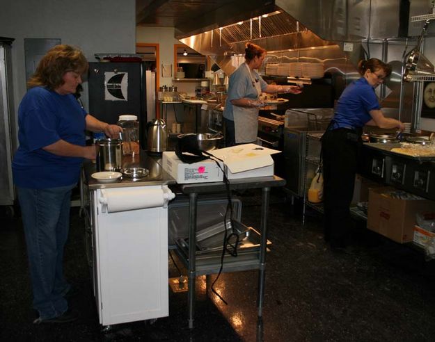 In the Kitchen. Photo by Dawn Ballou, Pinedale Online.