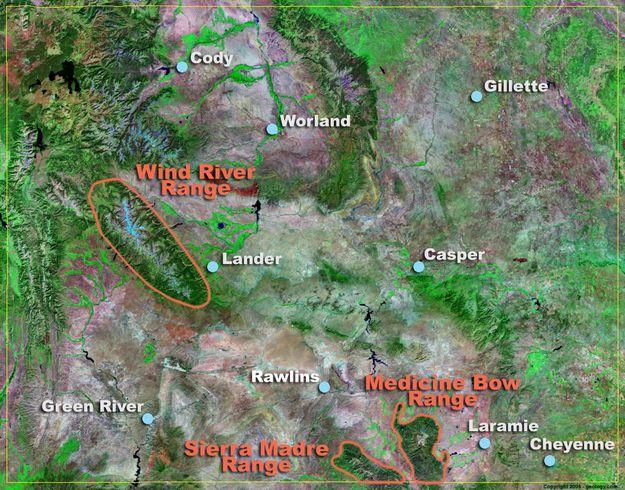 Cloud Seeding Map. Photo by Wyoming Weather Modification 5-Year Pilot Program.