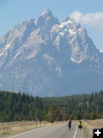 David and the Tetons . Photo by Vogel Family.