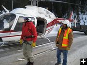 Preparing to drop bombs. Photo by Ed Smith, WYDOT.