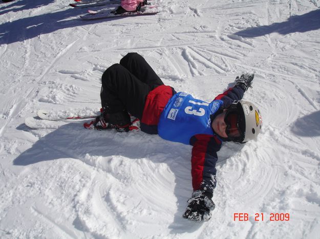 Snow Angel. Photo by Dari Quirk.