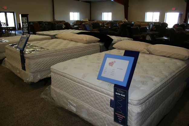 Mattresses. Photo by Dawn Ballou, Pinedale Online.