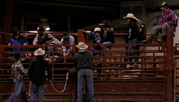 Out of the Chute. Photo by Carie Whitman.