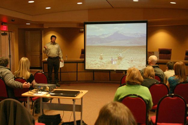 Dave Crowley. Photo by Dawn Ballou, Pinedale Online.