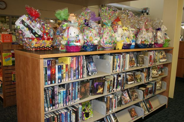 Easter Baskets. Photo by Dawn Ballou, Pinedale Online.