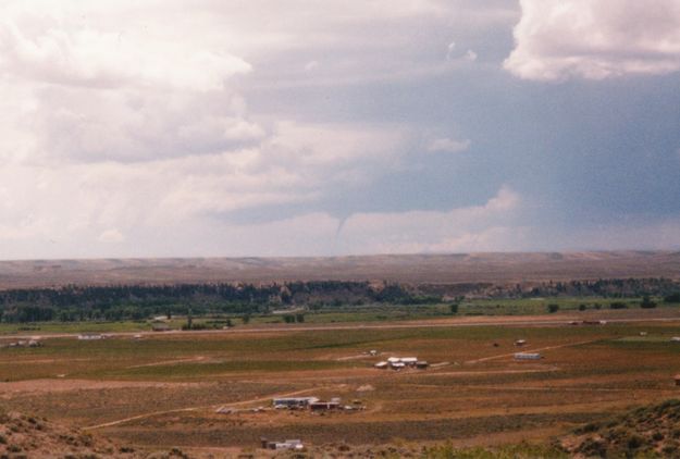 1997 Pinedale Mesa Funnel Cloud. Photo by Chad Ripperger.