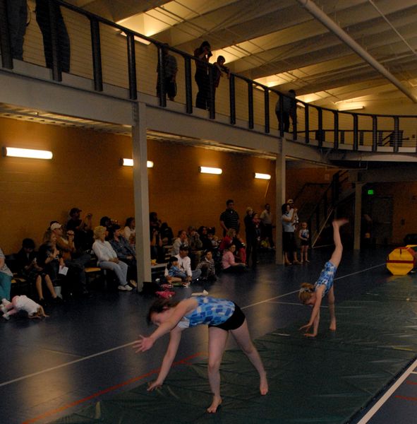 Cartwheels. Photo by Janet Montgomery.