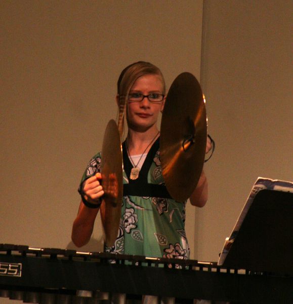 Cymbals. Photo by Pam McCulloch, Pinedale Online.