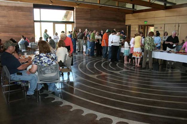 Labyrinth. Photo by Dawn Ballou, Pinedale Online.