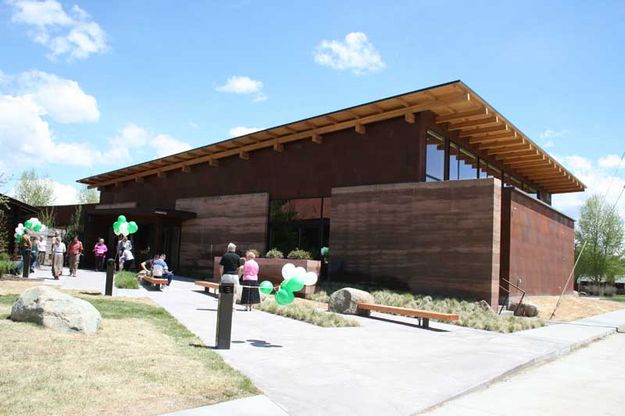 New Library Addition. Photo by Dawn Ballou, Pinedale Online.