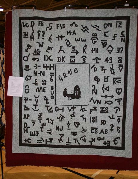 Cattlewomen's Quilt. Photo by Dawn Ballou, Pinedale Online.