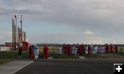 Line Up. Photo by Dawn Ballou, Pinedale Online.