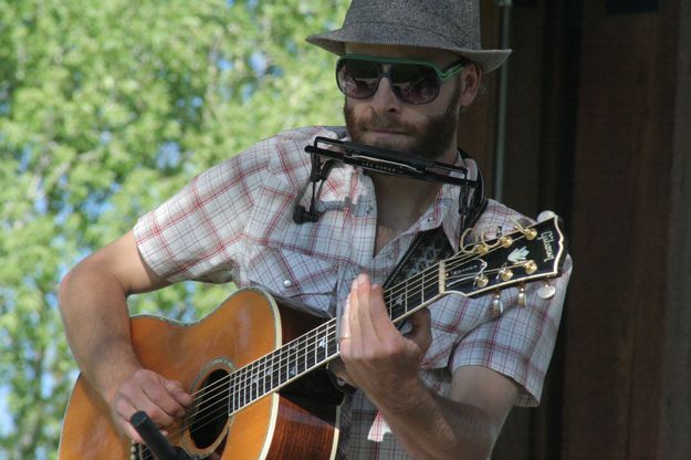 Aaron Davis. Photo by Tim Ruland, Pinedale Fine Arts Council.