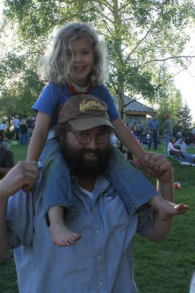 Fogerty family. Photo by Tim Ruland, Pinedale Fine Arts Council.