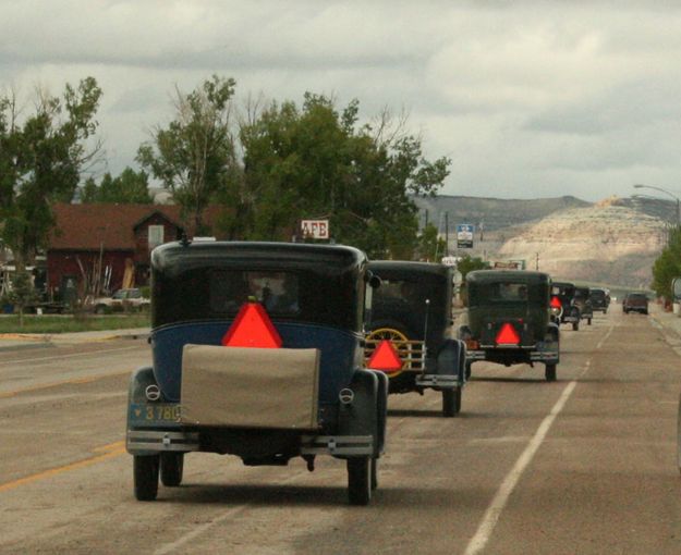 Slow Moving Vehicles. Photo by Dawn Ballou, Pinedale Online.