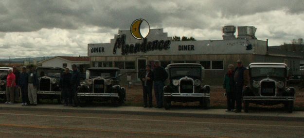 Owners and their cars. Photo by Dawn Ballou, Pinedale Online.