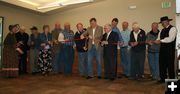 Ribbon Cutting Ceremony. Photo by Dawn Ballou, Pinedale Online.